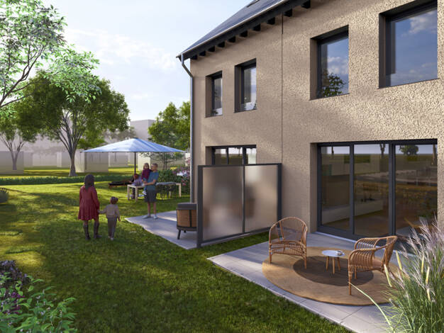 Doppelhaushälfte zum Kauf - Erstbezug provisionsfrei 619.900 € 5,5 Zimmer 122 m² 253 m² Grundstück Perouse Rutesheim 71277