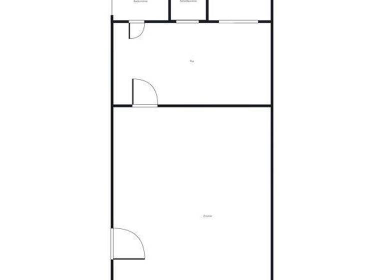 Bürofläche zur Miete provisionsfrei 500 € 2 Zimmer 53,4 m² Bürofläche Bismarckstr. 1 Rastatt 76437