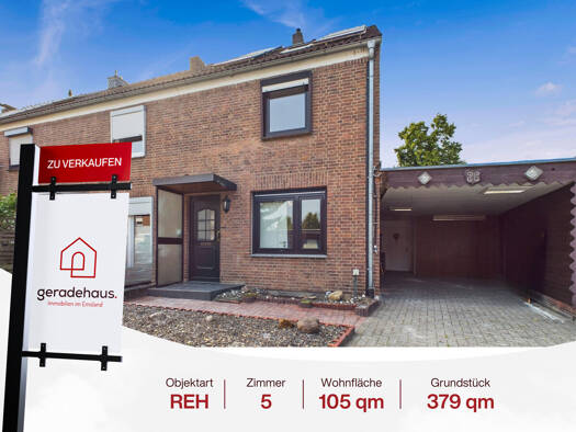 Reihenendhaus zum Kauf 240.000 € 5 Zimmer 105 m² 379 m² Grundstück Nordhorn 48529