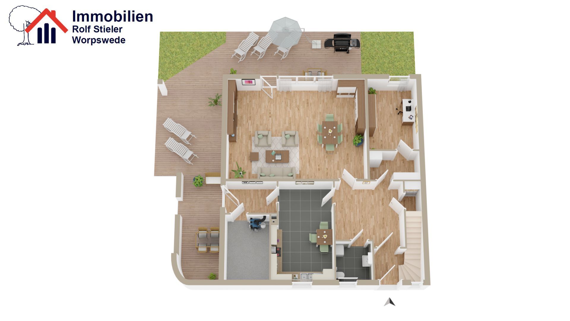 Mehrfamilienhaus zum Kauf 795.000 € 6 Zimmer 252 m²<br/>Wohnfläche 4.548 m²<br/>Grundstück Worpswede Worpswede 27726