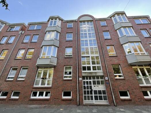 Wohnung zur Miete 619 € 4 Zimmer 90,2 m² 1. Geschoss Rheinstraße 86 Innenstadt Wilhelmshaven 26382
