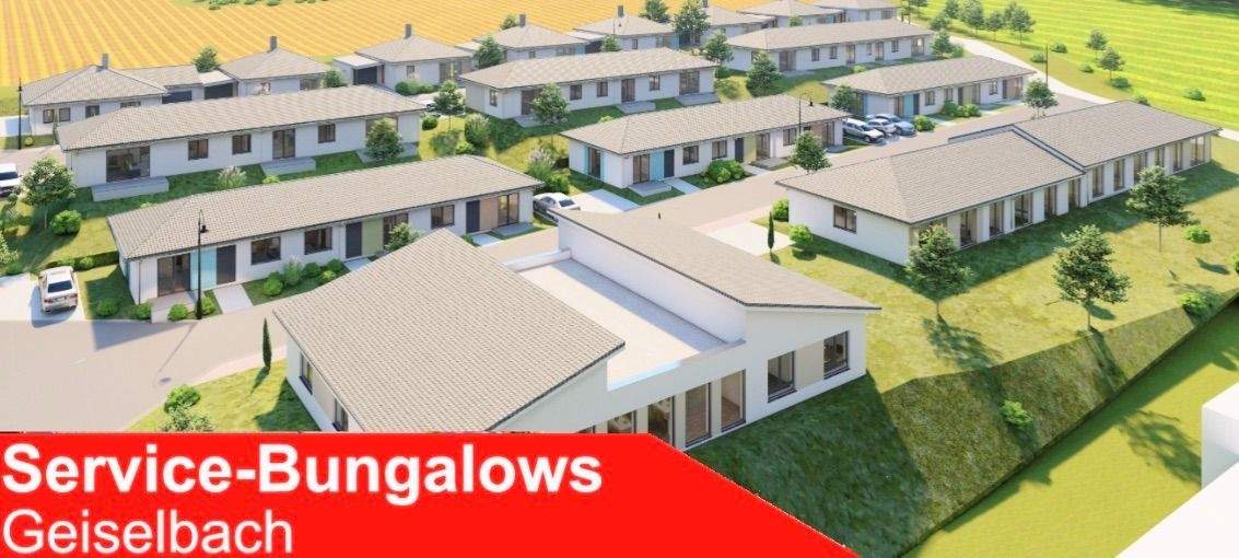 Immobilie in Geiselbach - Komfortable Neubau Service Bungalows - Geiselbach  - Bild 0