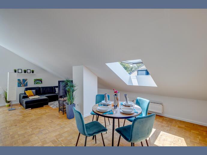 Wohnung zur Miete Wohnen auf Zeit 1.650 € 1,5 Zimmer 45 m²<br/>Wohnfläche 01.03.2025<br/>Verfügbarkeit Waldtrudering München 81827