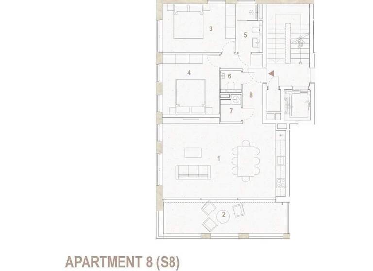 Wohnung zum Kauf 378.000 € 2 Zimmer 15 m² Trogir