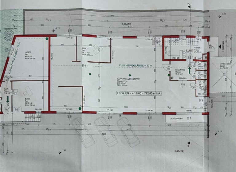 Gewerbeobjekt zur Miete als Kapitalanlage geeignet 9,60 € 229,1 m² Niedernsill 5722