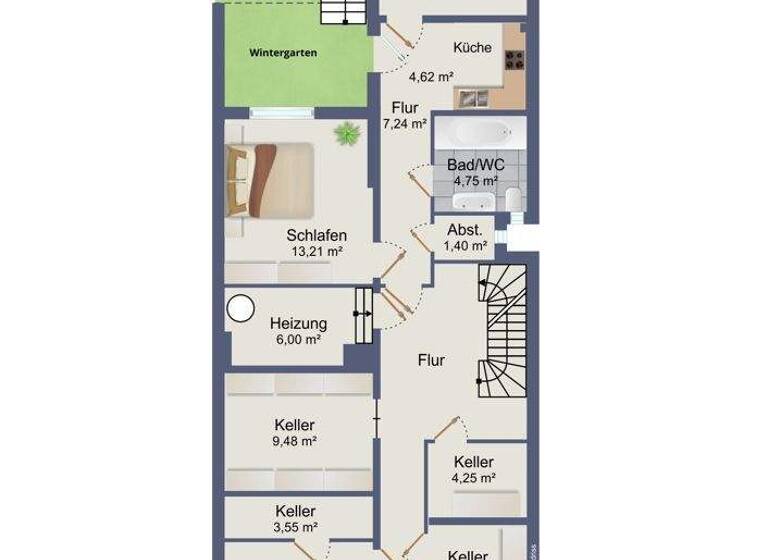 Wohnung zum Kauf 449.000 € 6 Zimmer 145 m² EG Barkhof Bremen / Schwachhausen 28209