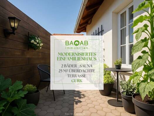 Einfamilienhaus zum Kauf 130 m² 239 m² Grundstück Gurk 9342