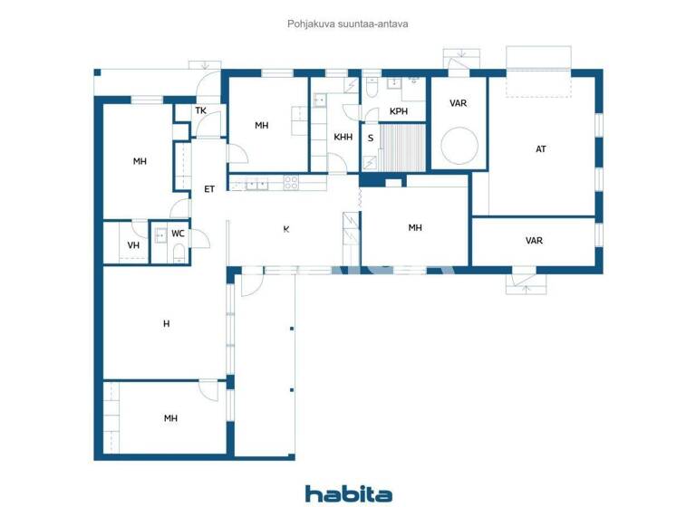 Einfamilienhaus zum Kauf 139.000 € 5 Zimmer 120 m² 757 m² Grundstück Smitinkatu 5 Raahe 92100
