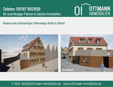 Wohnung zum Kauf provisionsfrei 288.000 € 2 Zimmer 51 m² 1. Geschoss Altdorf Altdorf b. Nürnberg 90518