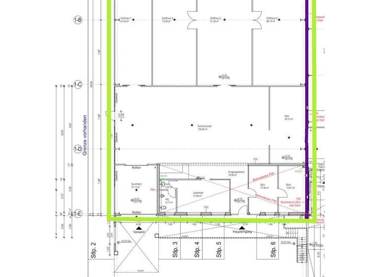 Produktionshalle zur Miete provisionsfrei 4.500 € 560 m² Lagerfläche Baesweiler 52499