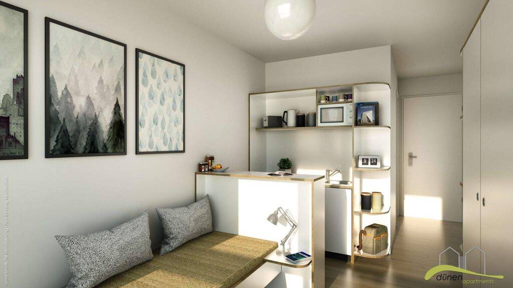 Studio zur Miete auf Zeit 460 € 1 Zimmer 22 m² frei ab sofort Heidelberger Landstraße 266-268 Eberstadt Darmstadt - Eberstadt 64297