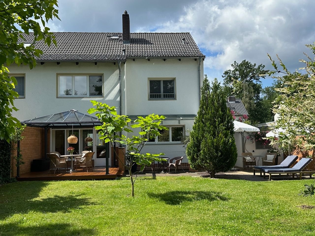 Doppelhaushälfte zur Miete 3.550 € 7 Zimmer 205 m²<br/>Wohnfläche 714 m²<br/>Grundstück Kladow Berlin 14089