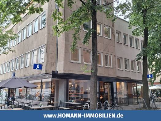 Bürofläche zur Miete 918 € 2 Zimmer 49,1 m² Bürofläche Centrum Münster 48143
