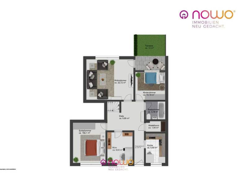 Wohnung zum Kauf 159.000 € 4 Zimmer 84 m² EG Stadtgebiet Wolfenbüttel 38302