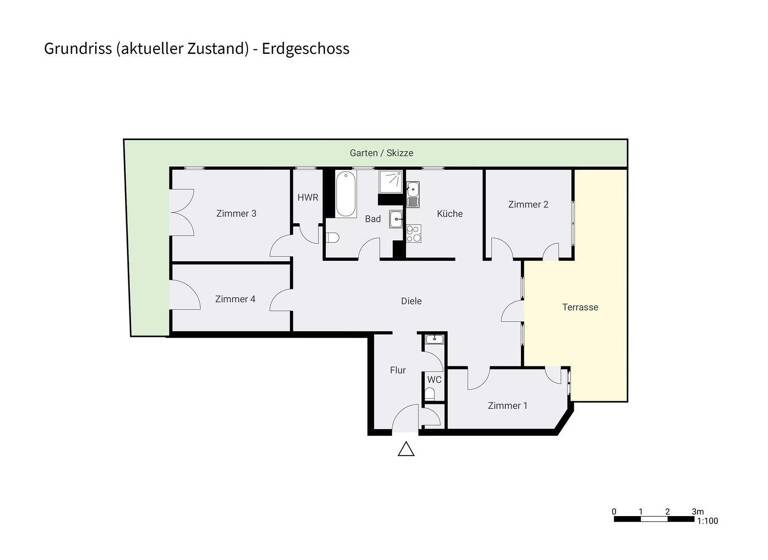 Wohnung zum Kauf 889.000 € 4 Zimmer 120 m² EG Charlottenburg Berlin 10589