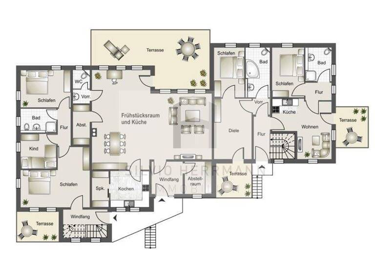 Mehrfamilienhaus zum Kauf 986.000 € 24 Zimmer 562 m² 3.776 m² Grundstück Treppendorf Lübben (Spreewald) 15907