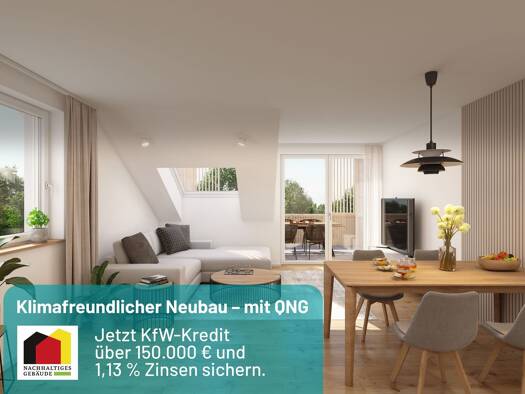 Wohnung zum Kauf - Neubau provisionsfrei 438.200 € 4 Zimmer 94,6 m² 3. Geschoss Weiler Weiler-Simmerberg 88171