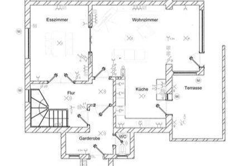 Haus zur Miete 4.600 € 6 Zimmer 230 m² 390 m² Grundstück Westend-Nord Frankfurt 60320