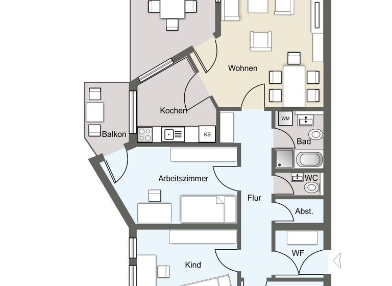Wohnung zum Kauf 340.000 € 4 Zimmer 100 m² Möckern Leipzig 04159