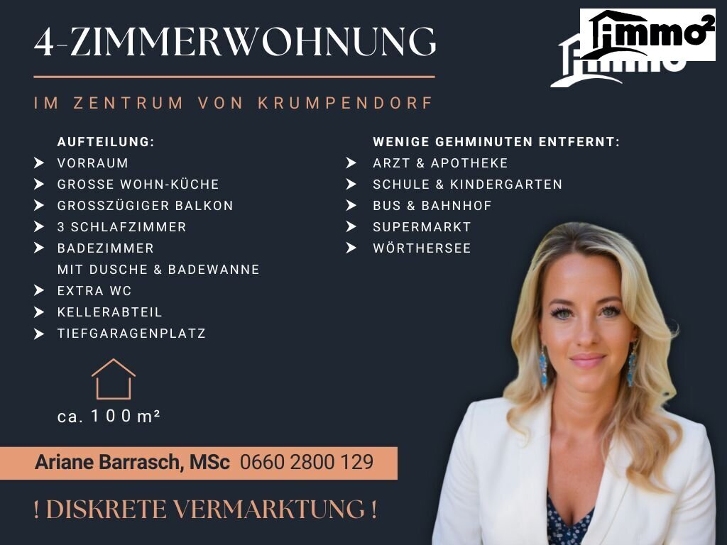 Wohnung zum Kauf 525.000 € 4 Zimmer 98,3 m²<br/>Wohnfläche 2.<br/>Geschoss Krumpendorf am Wörthersee 9201