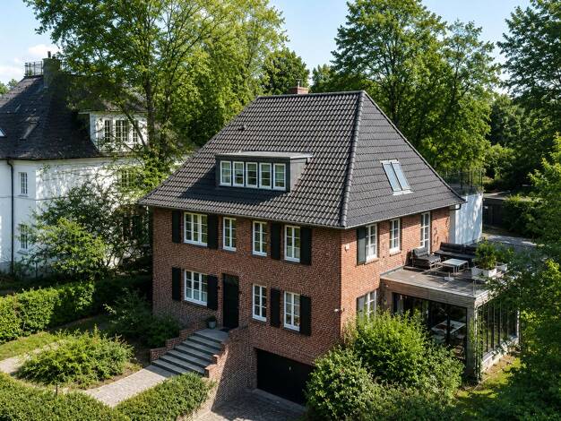 Villa zum Kauf 3.485.000 € 13 Zimmer 420 m² 1.271 m² Grundstück Othmarschen Altona 22605