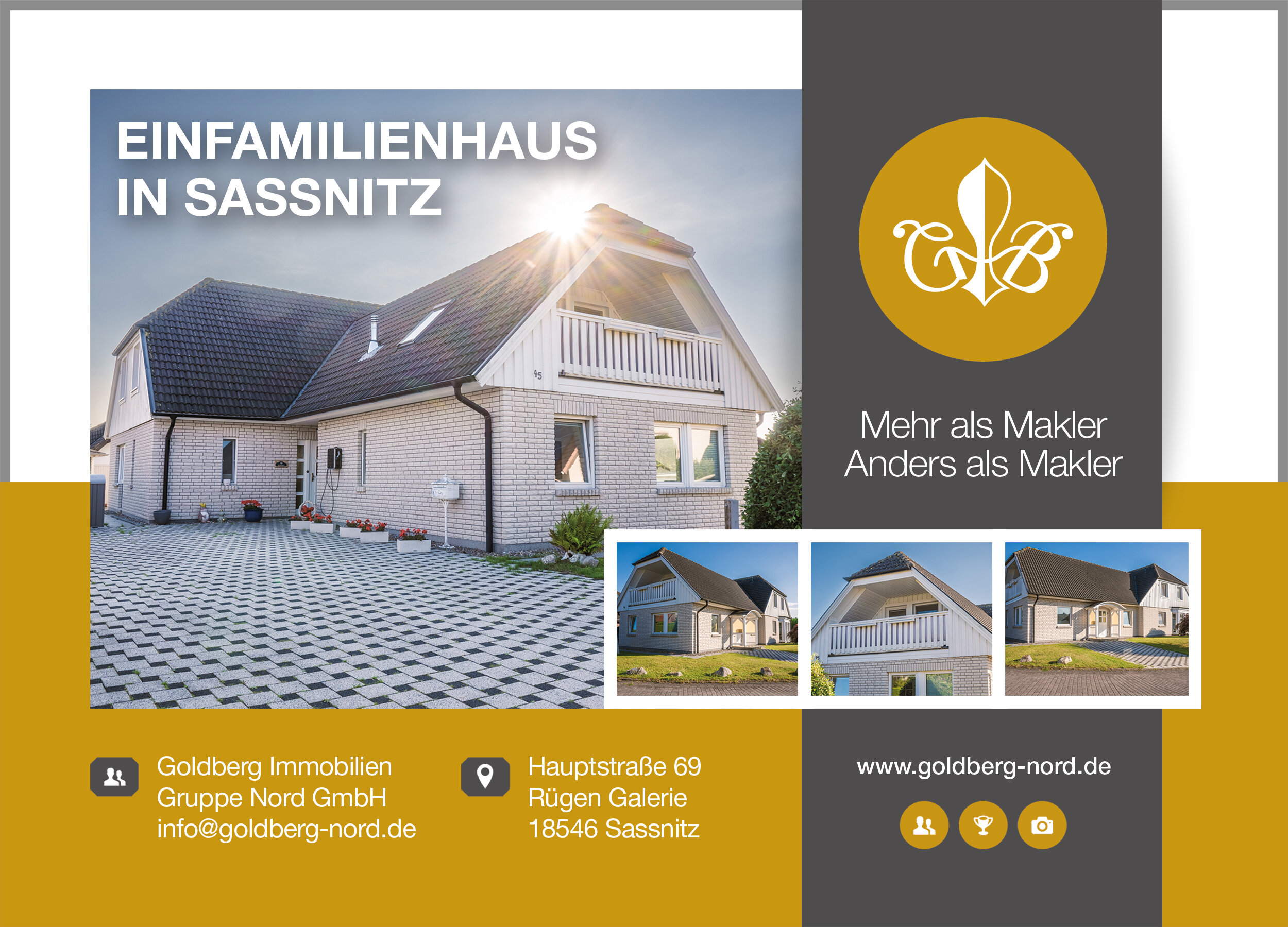 Einfamilienhaus zum Kauf 494.000 € 5 Zimmer 210 m²<br/>Wohnfläche 604 m²<br/>Grundstück Sassnitz Sassnitz 18546