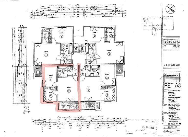 Wohnung zum Kauf provisionsfrei 235.000 € 2 Zimmer 58 m²<br/>Wohnfläche EG<br/>Geschoss Seestr. 11 Hönow Hönow 15366