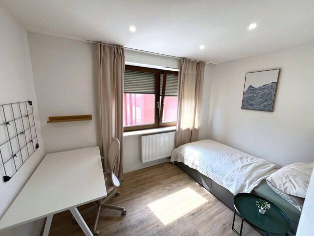 WG-Zimmer zur Miete auf Zeit 576 € 12 m² frei ab sofort Siebenkeesstraße 7 Steinbühl Weiterer Innenstadtgürtel Süd 90459