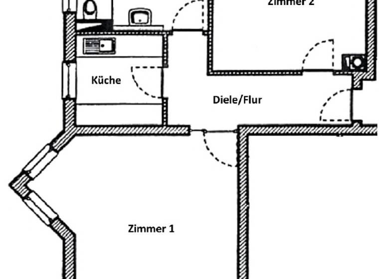 Bürofläche zum Kauf 110.000 € Radeberger Str. 26 Weißig Dresden 01328