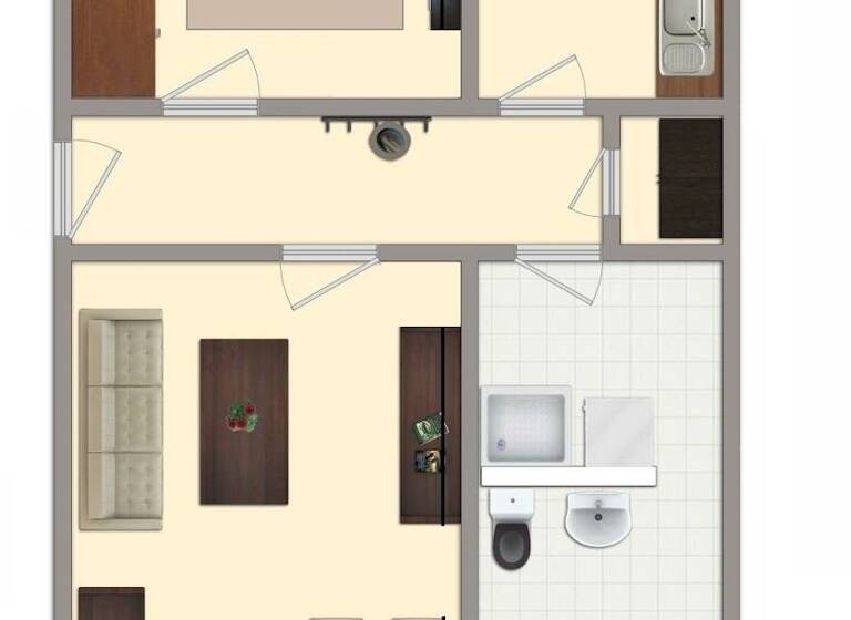 Wohnung zur Miete 302 € 2 Zimmer 60,4 m² 5. Geschoss Westfälische Straße 10 Döbeln 04720