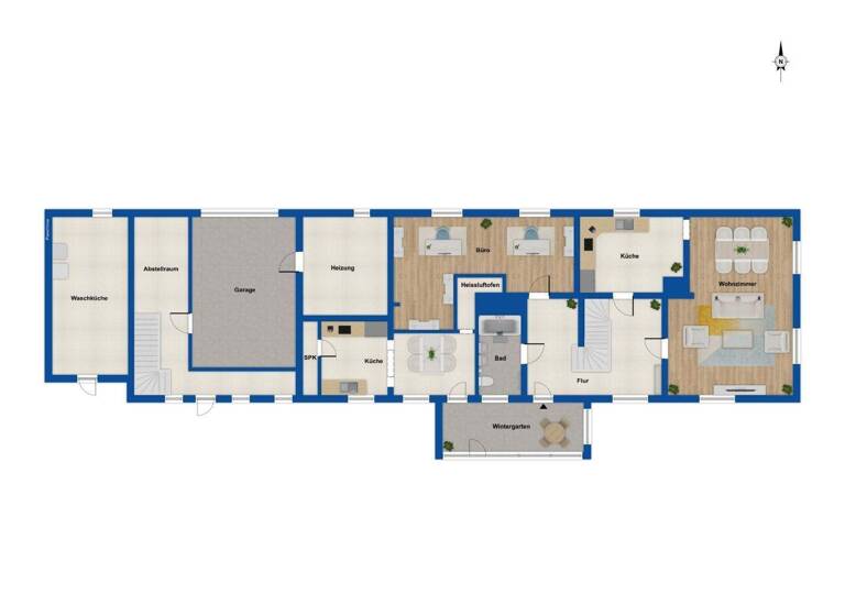 Einfamilienhaus zum Kauf 215.000 € 6 Zimmer 176 m² 9.255 m² Grundstück Klitzschena Kemberg 06901