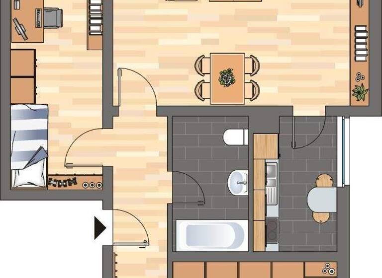 Wohnung zur Miete 739 € 3 Zimmer 69,3 m² 10. Geschoss Bayernplatz 8 Neustadt-Stadt Neustadt an der Weinstraße 67433