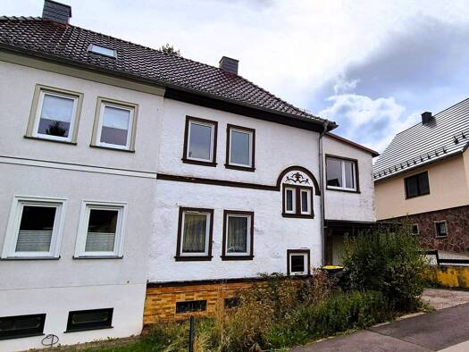 Doppelhaushälfte zum Kauf 95.000 € 6 Zimmer 122 m² 532 m² Grundstück Waltershausen 99880