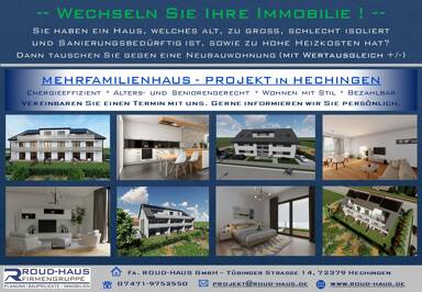 Terrassenwohnung zum Kauf provisionsfrei Schlatterstraße 14 Hechingen Hechingen 72379