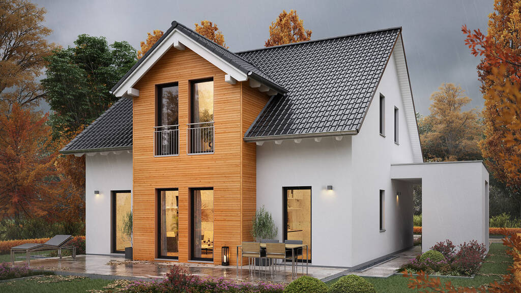 Einfamilienhaus zum Kauf provisionsfrei als Kapitalanlage geeignet 463.000 € 121,5 m² 440 m² Grundstück Oberostendorf 86869