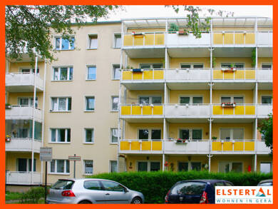 Wohnung zur Miete 368 € 2 Zimmer 50 m² EG Schülerstraße 11 Innenstadt Gera 07545
