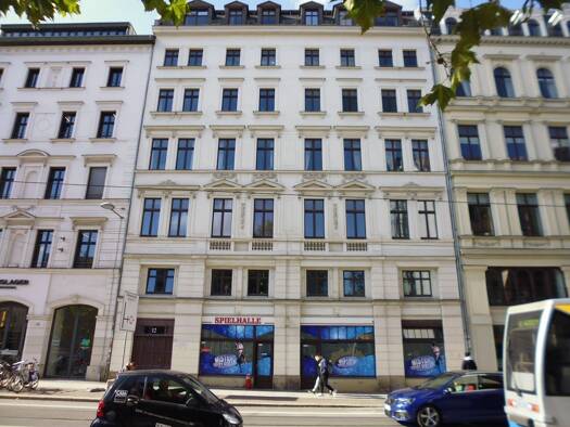 Wohnung zur Miete 629 € 2 Zimmer 61,1 m² 6. Geschoss Peterssteinweg 12 Zentrum-Süd Leipzig 04107