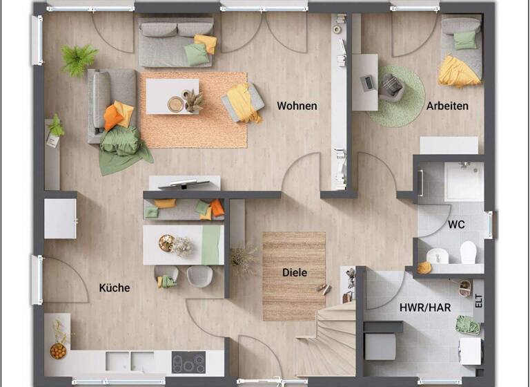 Einfamilienhaus zum Kauf provisionsfrei 481.360 € 5 Zimmer 152 m² 579 m² Grundstück Donnerberg Stolberg (Rheinland) 52222