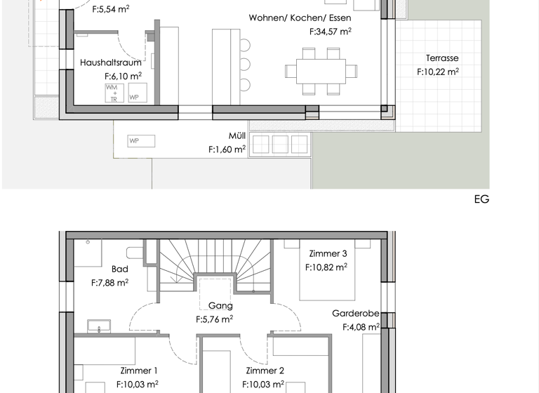 Doppelhaushälfte zur Miete - Erstbezug 4 Zimmer 99,2 m² 252,9 m² Grundstück Altenburg 3591