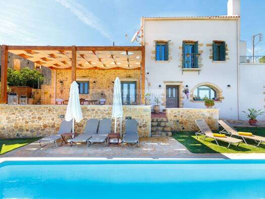Villa zum Kauf 650.000 € 4 Zimmer 170 m² 850 m² Grundstück Municipality of Platanias 73100