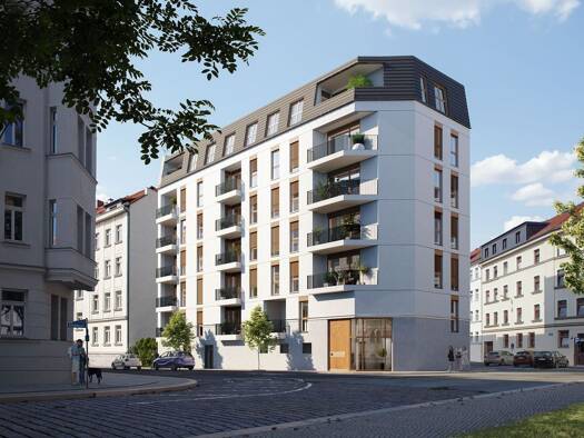 Wohnung zur Miete 1.192 € 3 Zimmer 86,7 m² Geschoss 1/6 frei ab 01.05.2026 Etkar-André-Straße Gohlis-Mitte Leipzig 04157