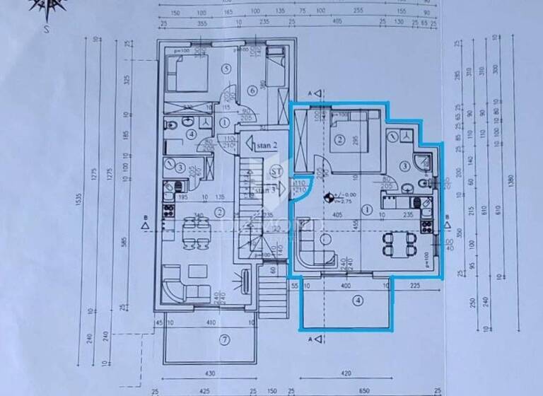 Studio zum Kauf 232.000 € 1 Zimmer 51 m² 1. Geschoss Podmurvice, Rijeka Mlaka