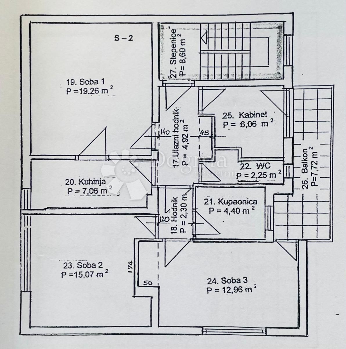 Wohnung zum Kauf 215.000 € 4 Zimmer 76 m²<br/>Wohnfläche 2.<br/>Geschoss Tresnjevka - north 10000