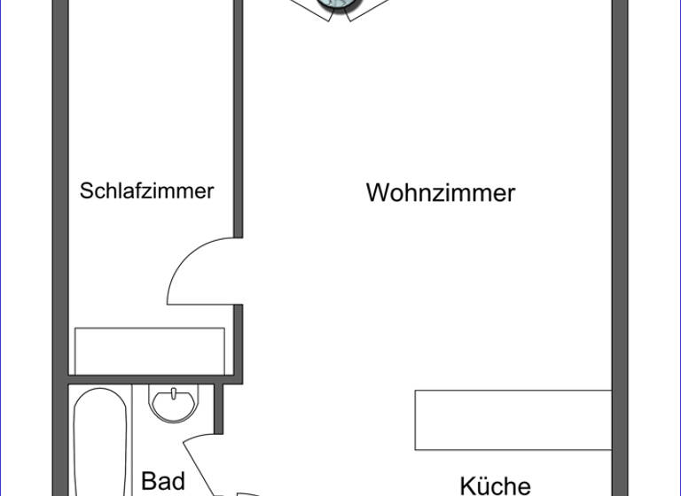 Wohnung zum Kauf 298.000 € 1,5 Zimmer 38 m² Doormannsweg 22 Eimsbüttel Hamburg / Eimsbüttel 20259