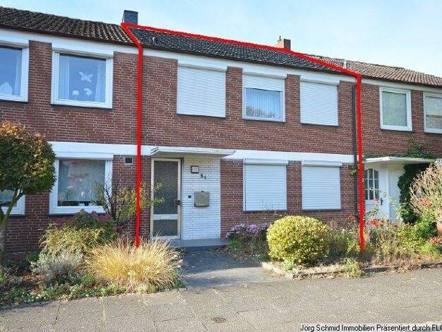 Reihenmittelhaus zum Kauf 225.000 € 3,5 Zimmer 105 m² 259 m² Grundstück Kattenturm Bremen 28277