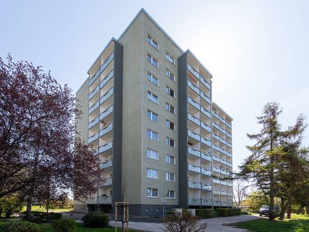 Wohnung zur Miete 424 € 2 Zimmer 53,7 m² 1. Geschoss Jupiterstr. 2 Grünau-Nord Leipzig 04205