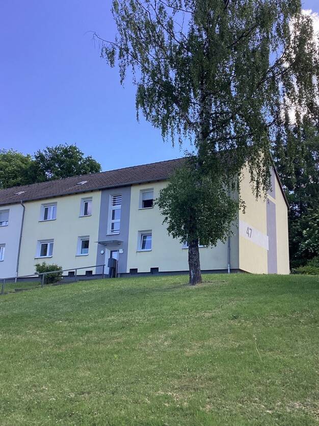Wohnung zur Miete 707 € 3 Zimmer 62,6 m² 1. Geschoss frei ab 05.07.2025 Dellmannsfeld 47 Überruhr-Hinsel Essen 45277