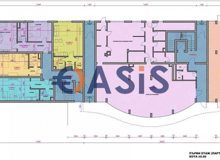 Studio zum Kauf provisionsfrei 152.900 € 3 Zimmer 82 m² 3. Geschoss ulitsa "Knjaz Boris I" 217 Pomorie 8201