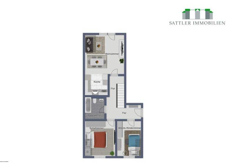 Maisonette zum Kauf 186.000 € 4 Zimmer 108,6 m² Machern 04827