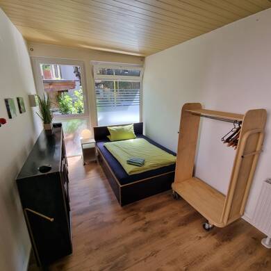Studio zur Miete Wohnen auf Zeit 820 € 1 Zimmer 20 m² frei ab sofort Hospitalstraße Höchst Frankfurt am Main 65929